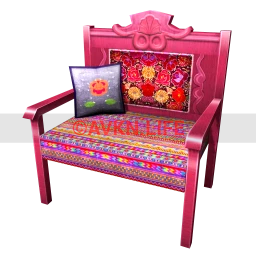 Oaxaca Santino Decorated Armchair