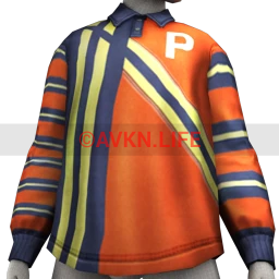 Prevail Twisted Rugby Top (Orange)