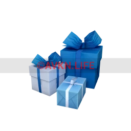 Perfectly Wrapped Presents (Blue)