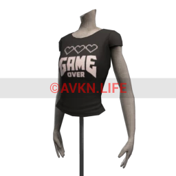 Game Over T-shirt - Black