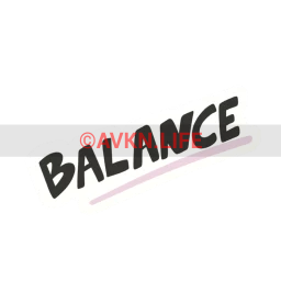 "Balance" Sticker