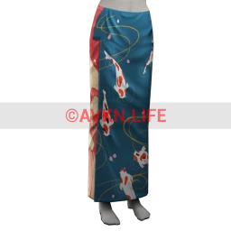 Yume Bon Yukata Skirt (River)