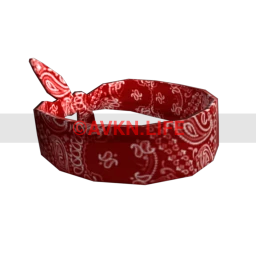 Drop Science Front Bow Bandana - Red