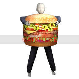 Cosmos Hamburger Costume