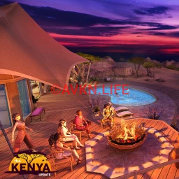 Kenya Safari Campsite