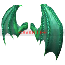 Cosmos Immortal Dragon Wings (Emerald)