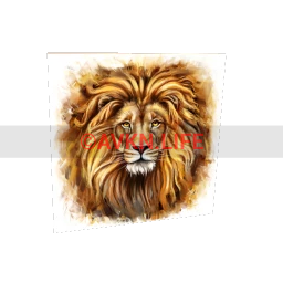 Majestic Lion Painting