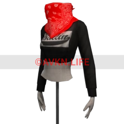 Hoodie with Bandana Mask - Edge