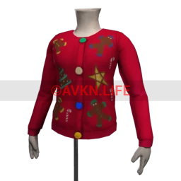 Retro Gingerbread Man Jumper