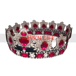 Bijourterie Fashion King Crown (Ruby)