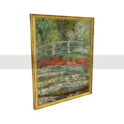 Bridge over a Pond of Water Lilies by Claude Monet