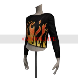 Front Row Campfire Crop Top