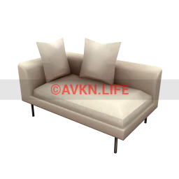 Minimalist Smoke Stone Sofa