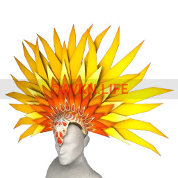 Vibrant Tanager Carnival Headdress