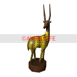 Wanderlust Nyumbani Gazelle Statue