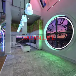 Clock Tower Apartment - Neon