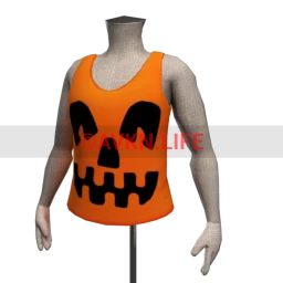 Foal Halloween Prints Vest - Pumpkinface