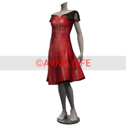 Delirious Squid Red Blades Dress