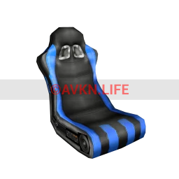 Luxe Edge Gaming Chair (Blue)