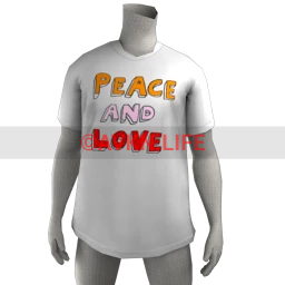 Bella Freud Peace And Love T-shirt