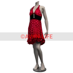 Rockabilly Rose Dress - Red Hot