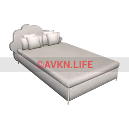 Luxe Vapour Impression Bed