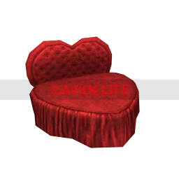 Luxurious Velvet Heart Bed