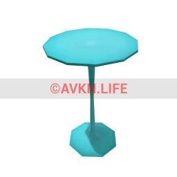 Neon Vibes Cocktail Table - Blue