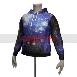 Galaxy Print Hoodie