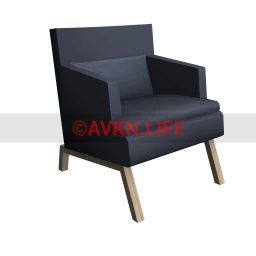 Stockholm Slate Grey Armchair