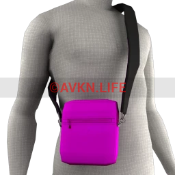 Drop Science Beat Shoulder Bag (Pink)