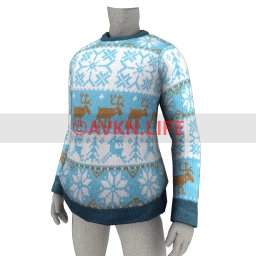 Foal Reindeer Blues Jumper