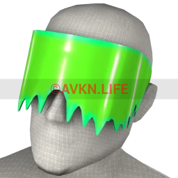 Delirious Squid Slime Visor (Saurian Green)