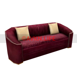 Decadence Bordeaux Sofa