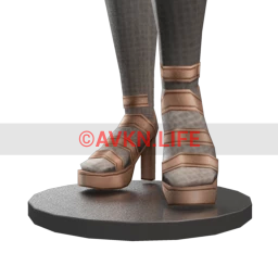 Kijane Sun Rose Gold Heels