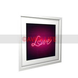 Neon Love Wall Art