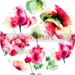 Peony Watercolour Wallpaper