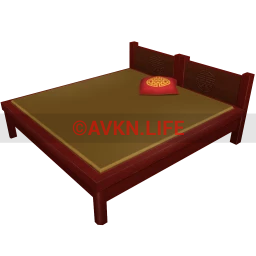 Aki Double Bed