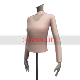 Garage Choker Bodycon Top