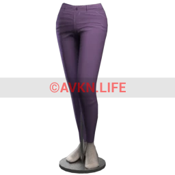 Pastel Lavender Skinny Jeans