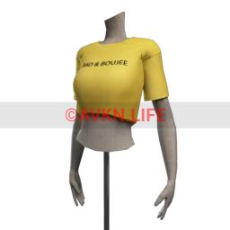 Drop Science "Bad & Boujee" Crop Top