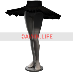 Bionic Ballet Practice Tutu - Black