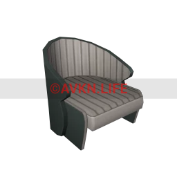 Luxe Curves and Lines Armchair