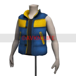 Retro Fitness Body Warmer - Blue