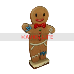 Wanderlust Gingerbread Man Statue
