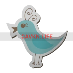 Chirping Bird Sticker