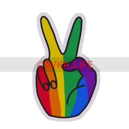 Powerful Peace Sticker