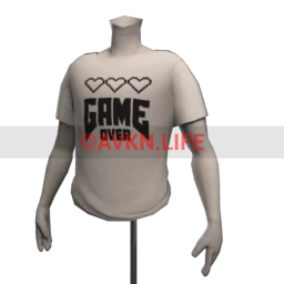 Game Over T-shirt - White