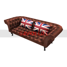 Union Jack Chesterfield Sofa