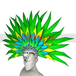 Exotic Jacamar Carnival Headdress